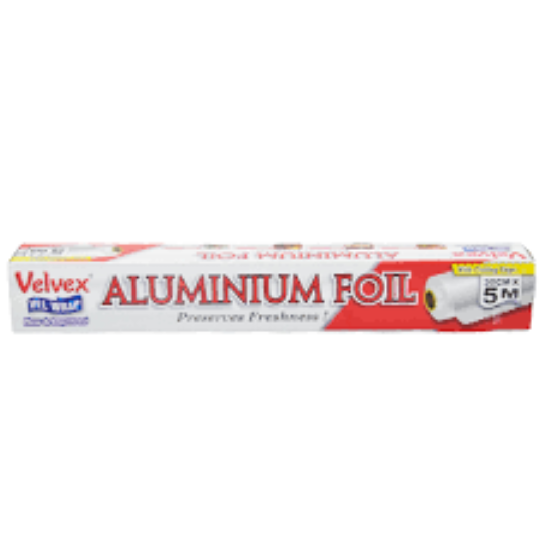 VELVEX ALLUMINIUM FOIL 30CMX5M